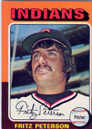 1975 Topps Mini Baseball Cards      062      Fritz Peterson
